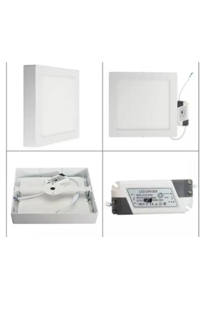 Null bis Decke Platz Led Panel Spot Lampe Glop Wandleuchte Leuchte Kronleuchter 6500k Weiß Farbe Korridor Balkon Halle Ortakare3 - 7