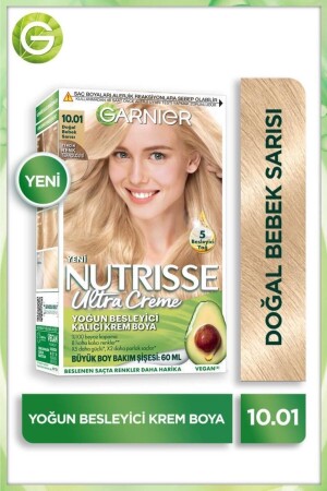 Nutrisse Intensive Nourishing Permanent Cream Hair Dye 10. 01 Natürliches Babygelb - 3