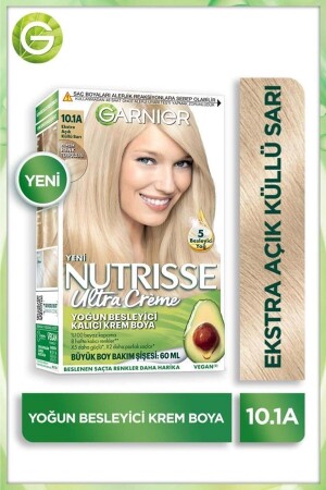 Nutrisse Intensive Nourishing Permanent Cream Hair Dye 10. 1a Extra helles Aschblond - 2