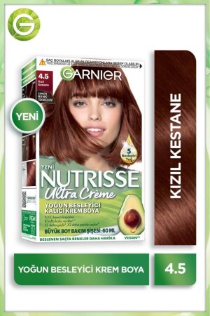 Nutrisse Intensive Nourishing Permanent Cream Hair Dye 4. 5 rote Kastanien - 2