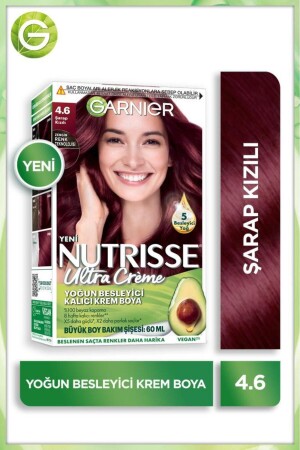 Nutrisse Intensive Nourishing Permanent Cream Hair Dye 4. 6 Weinrot - 2