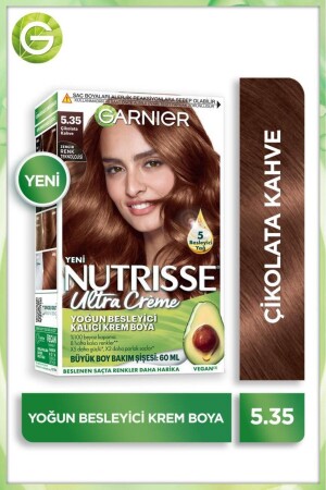 Nutrisse Intensive Nourishing Permanent Cream Hair Dye 5. 35 Schokoladenbraun - 3