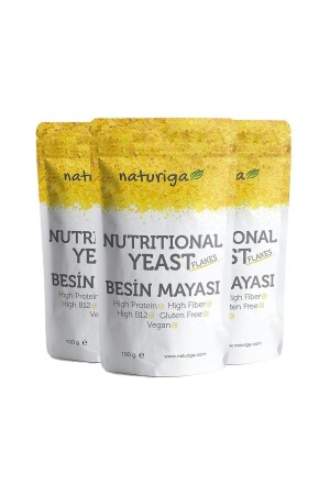 Nutritional Yeast Besin Mayası - Glutensiz Ve Şeker Ilavesiz 100 G 3'lü Fırsat Paketi - 2