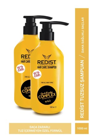 Nützlich – Reparierendes salzfreies Shampoo, 2 Stück, 1000 ml, Unisex-Produkt – enthält kein Salz für alle Haare - 3