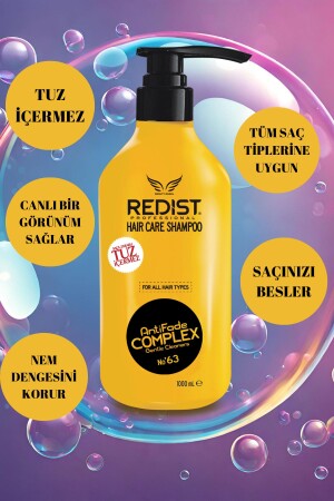 Nützlich – Reparierendes salzfreies Shampoo, 2 Stück, 1000 ml, Unisex-Produkt – enthält kein Salz für alle Haare - 4