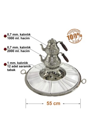 Ocaklı Bakır Çaydanlıklı Kahvaltı Seti-bb388 dop7157696igo - 5