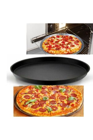 Ofen-Pizza-Pfanne, Herdplatte, Pfannkuchen-Crêpe-Flip-Pfannkuchen-Blatt, Puzza-Blatt - 1