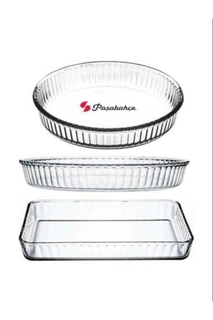 Ofenblech 3-teilig Pyrex pşb159125 - 1