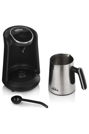 Okka Minio Pro OK0010-K Türkische Kaffeemaschine, Stahl, Chrom - 6