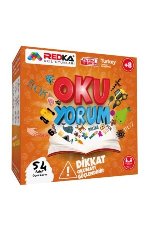 Oku-yorum Oyunu Dikkat Okumayı Güçlendirir Okuyorum P10287S9719 - 2