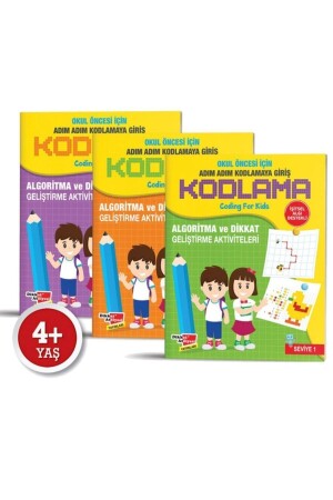 Okul Öncesi Adım Adım Kodlamaya Giriş Robotik Kodlama Kitabı - 3