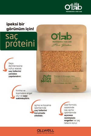 O'lab Hair Care New Protein- Saç Bakım Proteini - 3