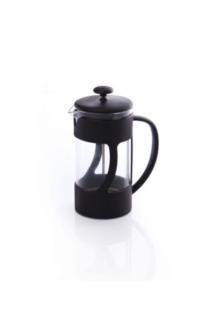 Ölçü Kaşıklı Cam French Press Filtre Kahve Ve Bitki Çayı Demliği 350 ml BRNS.13884 - 4