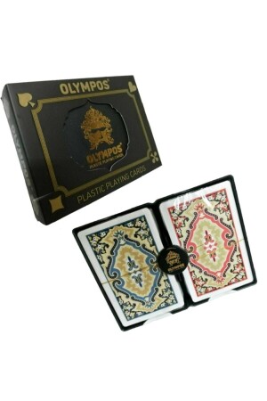 Olympos Plastikspielkarten Doppeldeck MBFDSGHJYSTDYTUY - 7