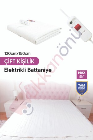 Omak Elektrikli Çift Kişilik Battaniye 120x150 Cm. (2 YIL GARANTİLİ) RH-116 - 2