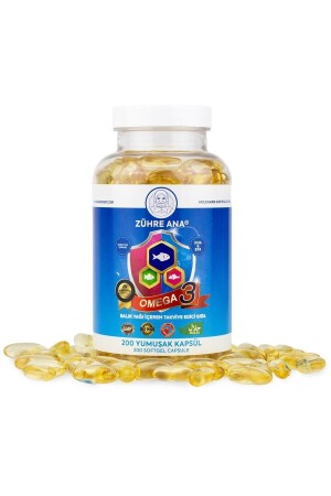 Omega 3 Balık Yağı - 200 Kapsül (1300 Mg) - 3