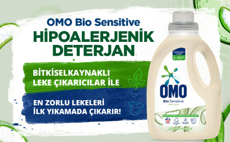 OMO AFWASMIDDEL BIO SENSITIVE 1.5L - 1