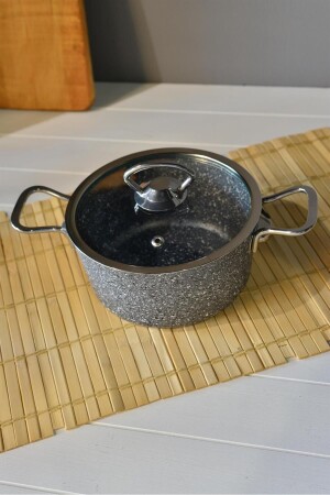 OMS Mini Deep Granite Pot - 16 cm - 4