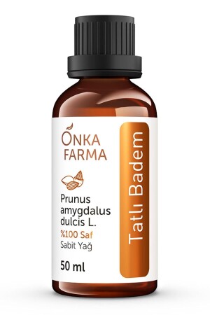 Onka Farma 100 % reines Süßmandelöl – kaltgepresst – 50 ml - 4