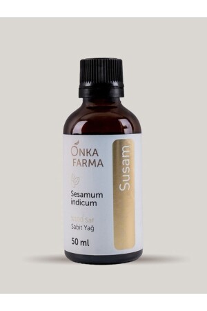 Onka Farma %100 Saf Susam Yağı - Soğuk Sıkım - 50 ml - 3