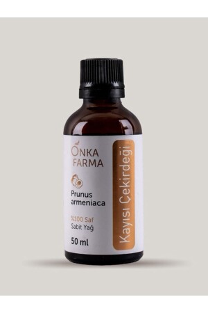 Onka Farma Kayısı Çekirdeği Yağı - Soğuk Sıkım %100 Saf - 50 ml - 1