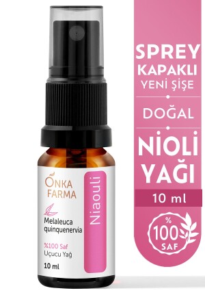 Onka Farma Nioli-Öl (NIAOULİ) – 100 % reines, natürliches und zusatzfreies ätherisches Nioli-Öl – 10 ml - 1