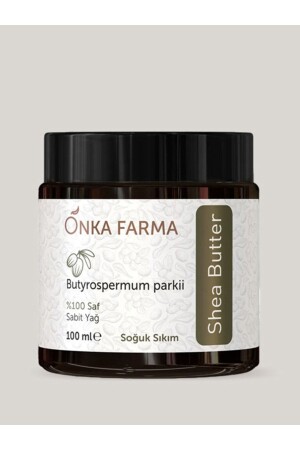 Onka Farma Shea Butter Karite Yağı - Soğuk Sıkım %100 Saf Ve Doğal Shea Butter Yağı - 100 ml - 2