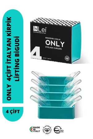 Only Kirpik Kıvırıcı Lifting Laminasyon Silikon Set Bigudi Ped 4 Çift - 1