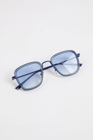 Onx Blaue Sonnenbrille mit Farbverlauf 13U02 - 3