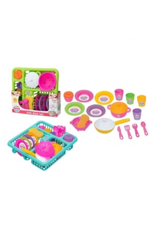 Opportunityproduct Teller Teller Set/Netz Obst Gemüse Set Housekeeping Küche Spielsets 2er Set Q5Q837 - 7