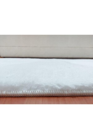 Organıc Soft 60x100 Beyaz Banyo Paspası Puffy Paspas Pofuduk Beyaz - 4