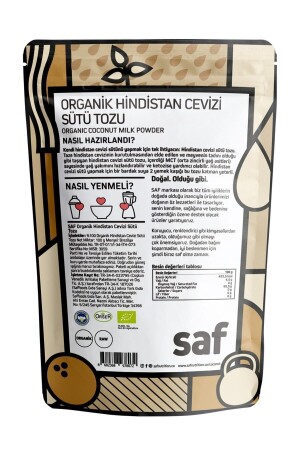 Organik Hindistan Cevizi Sütü Tozu- 100gr - 4