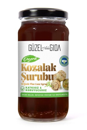 Organik Kozalak Şurubu 230 ml ( Çam Kozalağı Şurubu ) - 1