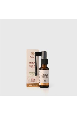 Organik Propolis Flovonoid Kekik Karanfil Boğaz Spreyi 20 ml 700 82 072 - 4