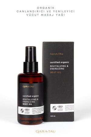 Organik Revitalizing Canlandırıcı Ve Yenileyici Vücut Masaj Yağı 100ml - 4