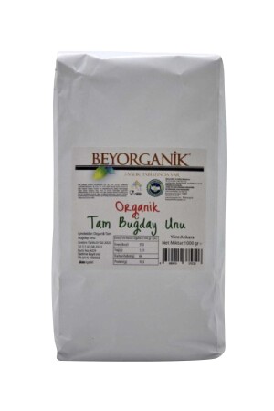 Organik Tam Buğday Unu 1kg - 4