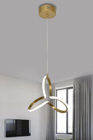 Original Clover Modern Gold Case LED-Kronleuchter mit weißem Licht Clover LED-Kronleuchter Clover - 8