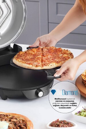 Original Gastro 10 in 1 Pizza- und Lahmacun-Maschine Biodiamond Rosegold Neu 153. 09. 01. 1863-1 - 7