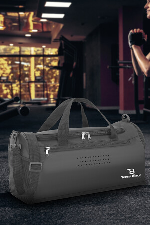 Originale Unisex-Sporttasche für Reisen, Training, Fitnessstudio, Fitness, mit Vordertasche und Schuhfach - 7