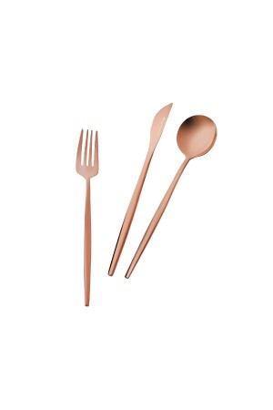 Orion Rosegold 30-teiliges Gabel-Löffel-Messer-Set für 6 Personen 153. 03. 08. 1910-1 - 5