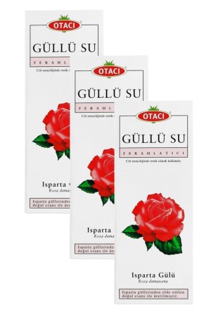 Güllü Su Gül Suyu 250ml X 3 Adet 8699512010014 - 1