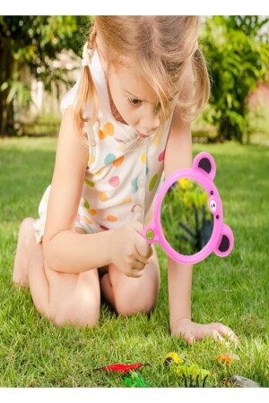 Oyuncak 5 Adet Plastik Ayıcık Büyüteç Karne Hediyesi Okul Öncesi Hediyelik - 6