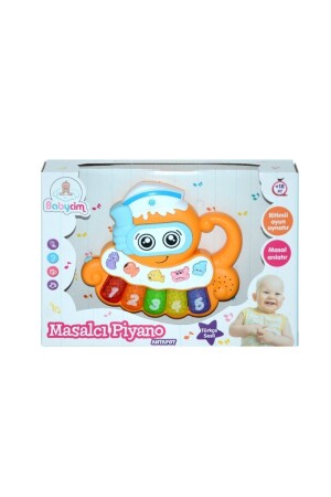 Oyuncak Ahtapot Masalcı Piyano Neşeli Dostlar Bultak Set - 4