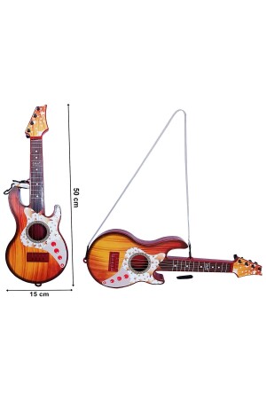 Oyuncak Gitar Elektro Gitar Okul Gösterileri İçin Gitar 50cm - 4