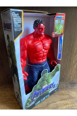 Oyuncak Hulk Figür Devadam Figür Kırmızı Hulk Figür Redhulk The Hulk Kırmızı SCNAVENGERS - 4