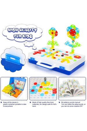 Oyuncak Matkaplı 3d Yaratıcı Tamir Seti Puzzle Eğitici - 5