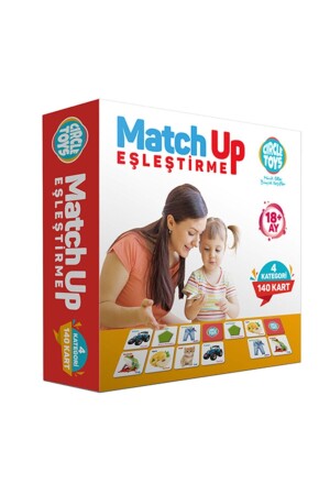 Özlem Toys Match Up Matching Cards 140 Teile 4 Kategorien Fähigkeit Intelligenzentwicklung gry00018 - 1