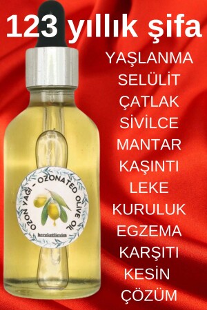 Ozon Yağı 50 Ml- Ozonlanmış Zeytinyağı- Cilt Serumu - 2