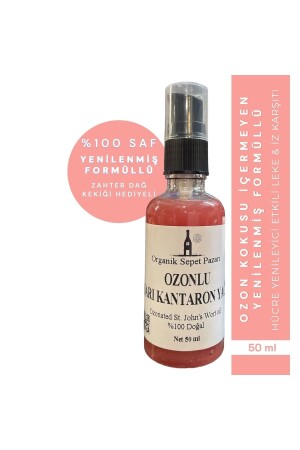 Ozonisiertes Johanniskrautöl, 50 ml Glasflasche mit Tropfer - 2