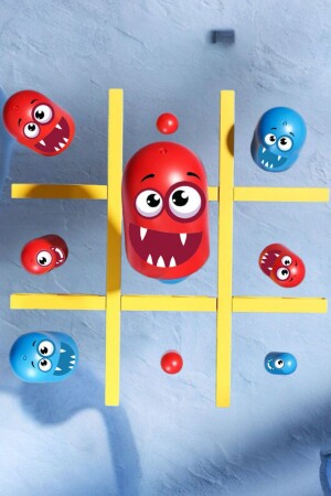 Pädagogisches Montessori-Spielzeug – Bouncy Heads Intelligenz- und Strategiespiel – Lernspielzeug - 7